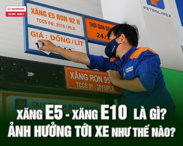 Xăng E10 là gì? Các dòng xe Honda Ô tô có phù hợp với Xăng E10 hay không?