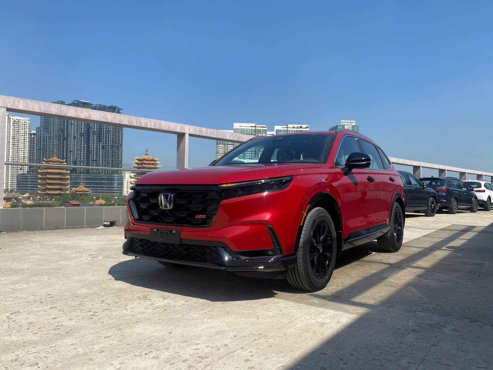 Hình ảnh màu Đỏ mới của Honda CR-V e:HEV RS (2.0L Hybird) 2026 