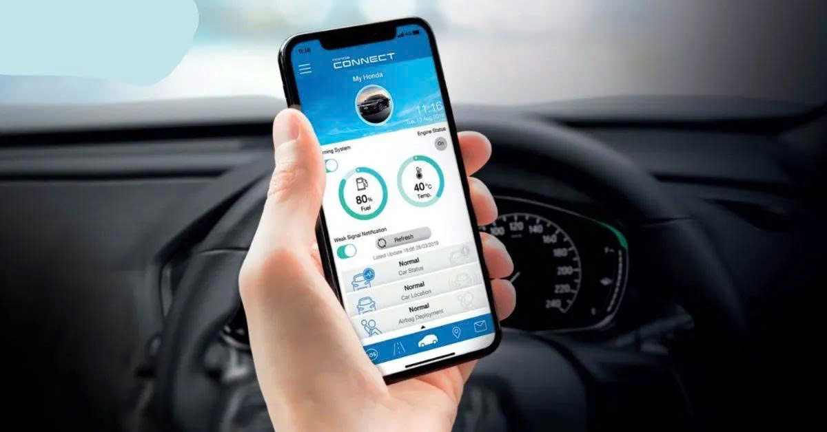 Ứng dụng Honda Connect trên Honda HR-V