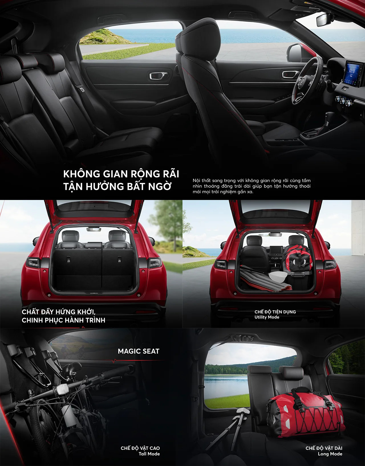 Không gian của Honda HRV