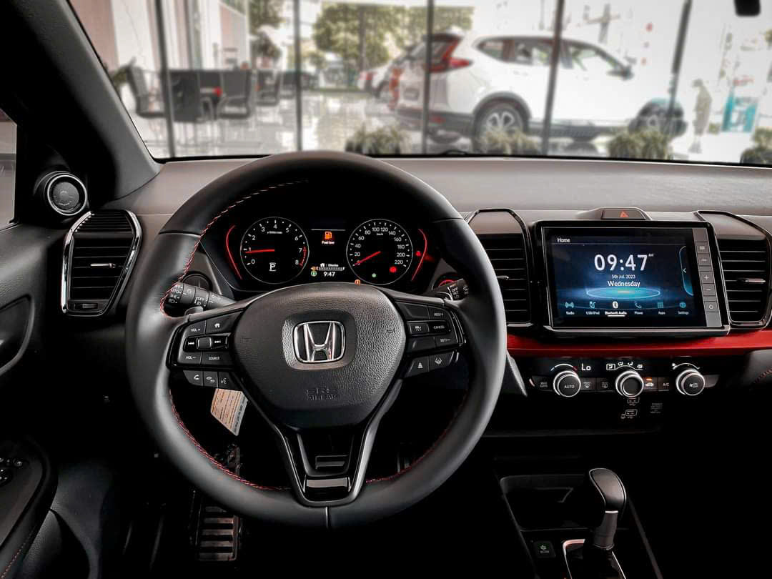 Nội thất Honda City RS 2025