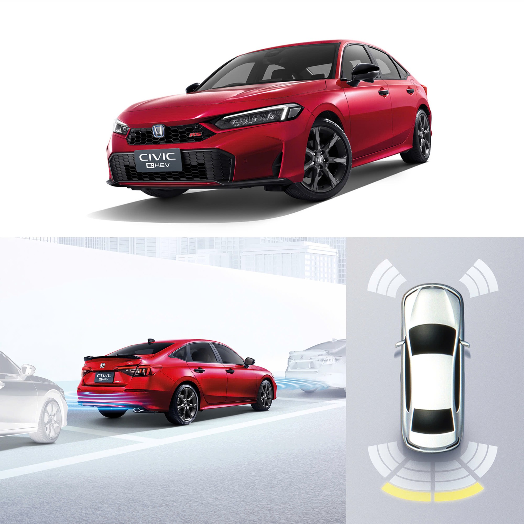 Cảm biến 8 mắt của Honda Civic