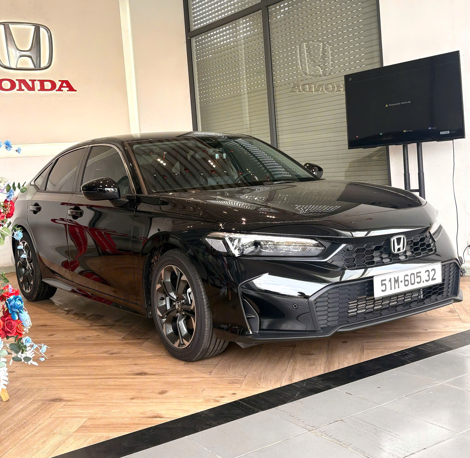 Honda Civic G màu đen 2026