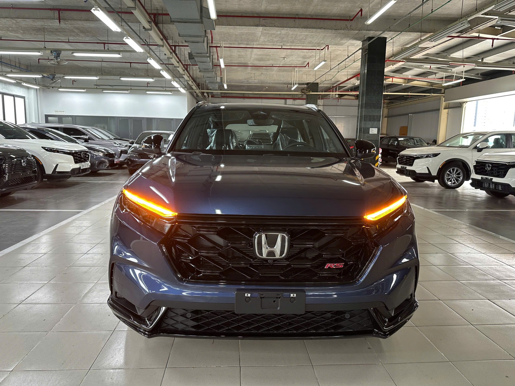 Honda CRV e:HEV RS 2026 - Hybrid màu xanh