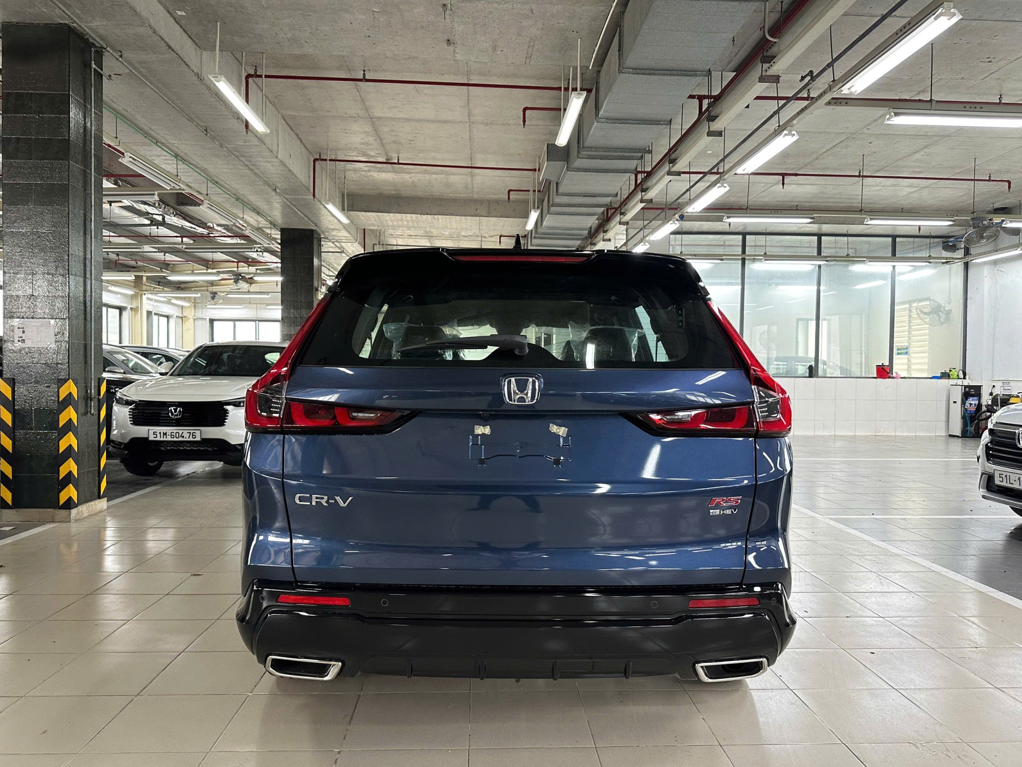 Honda CRV e:HEV RS 2026 - Hybrid màu xanh