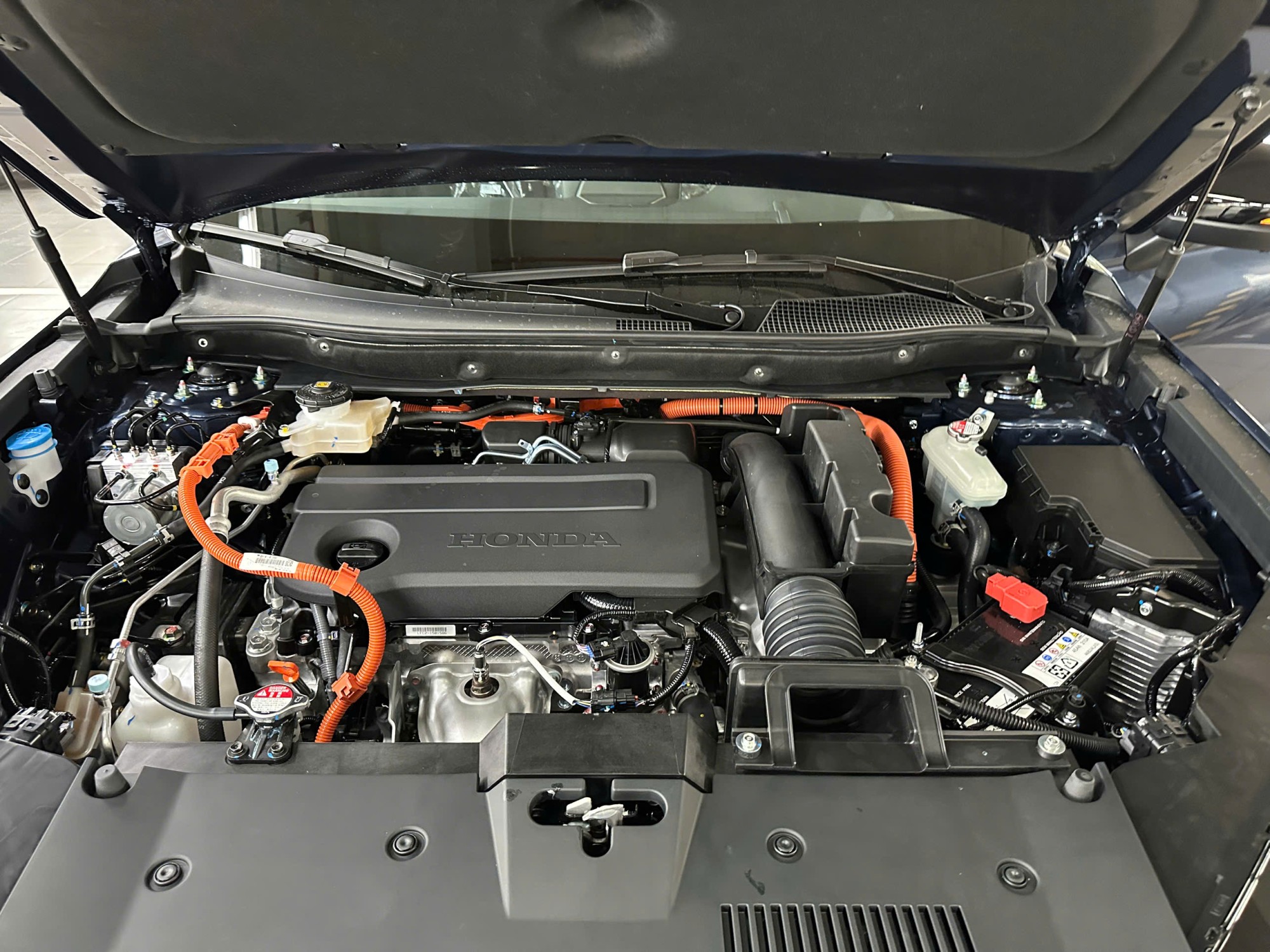 Khoang động cơ Honda CRV Hybrid 2026