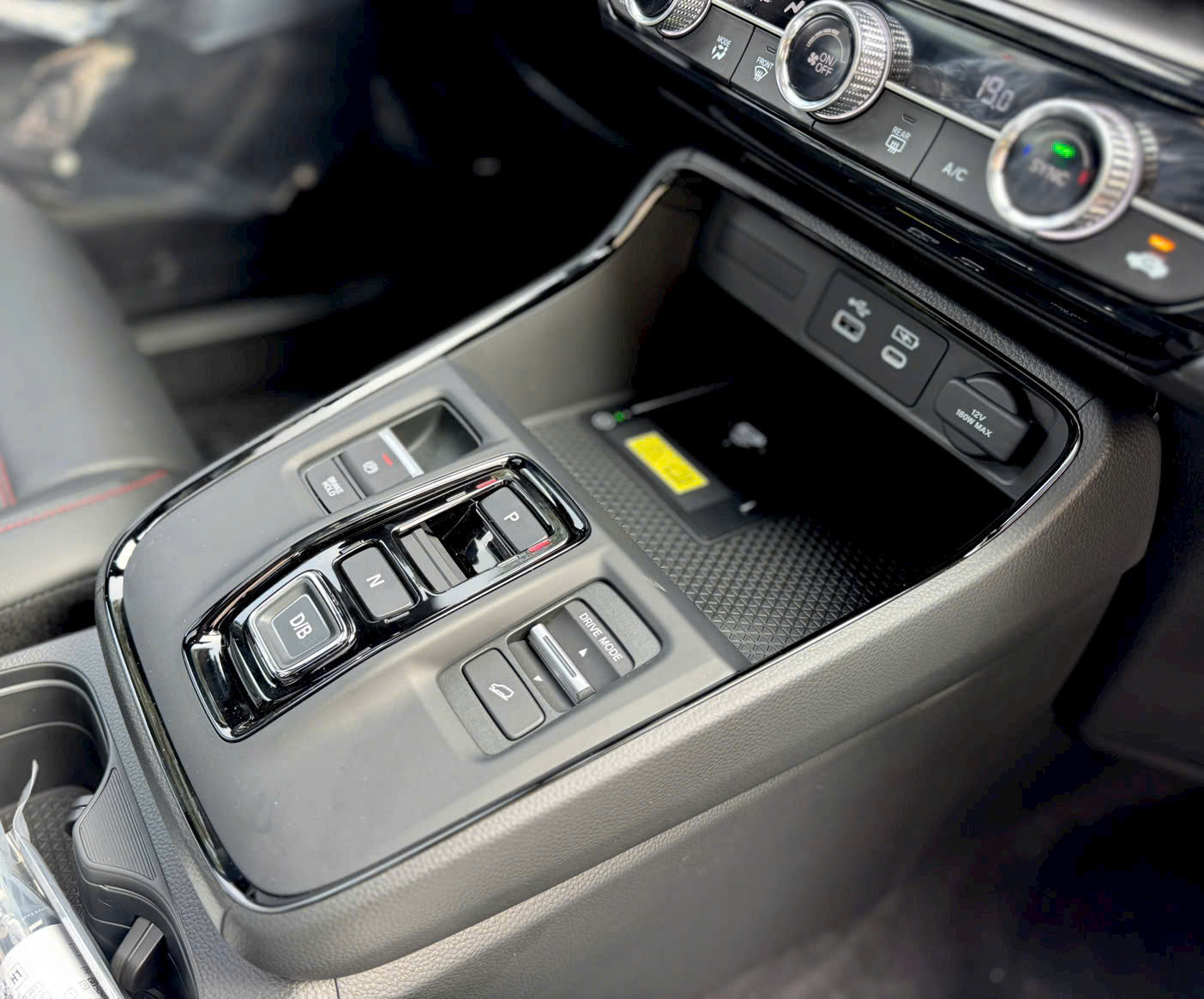 Nút bấm chuyển số trên Honda CRV 2026