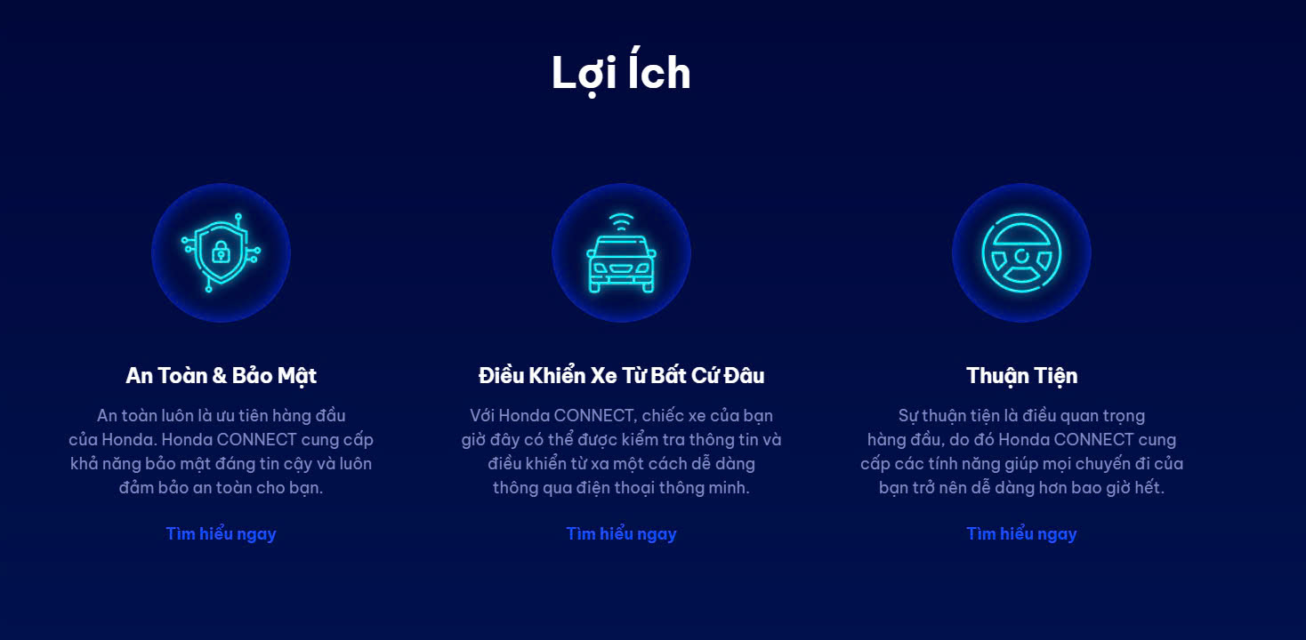 Ứng dụng Honda Connect trên Honda HR-V