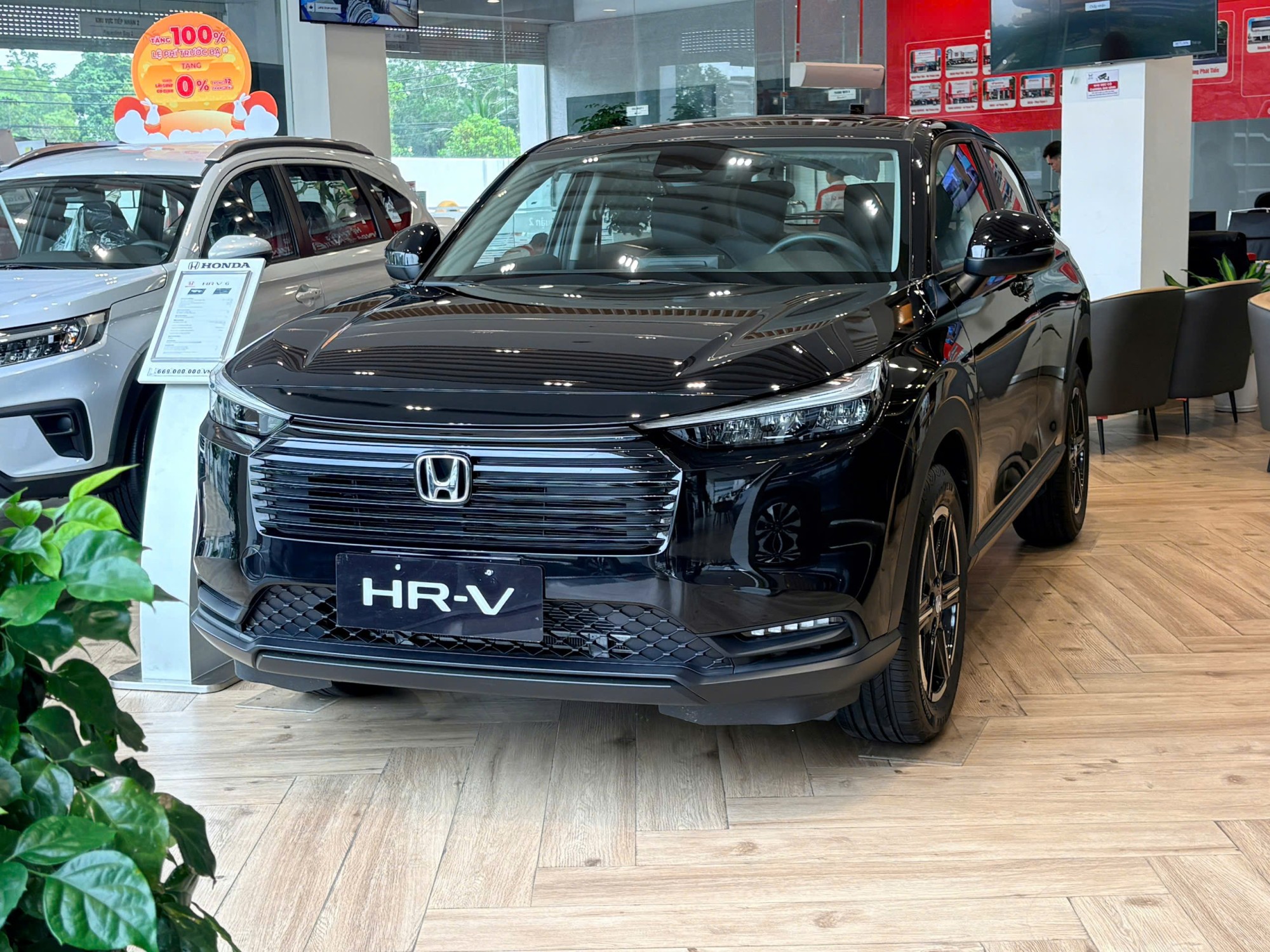 Màu đen Honda HR-V Phiên bản G   - Đại Lý Honda Ô tô Quận 2