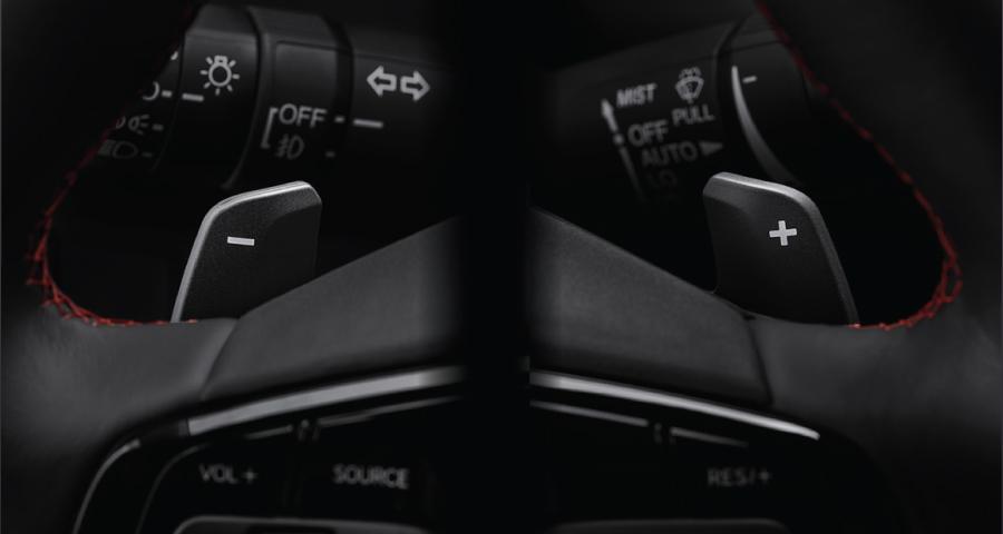 Lẫy chuyển số trên Honda HR-V 2026