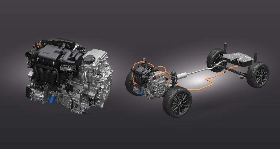 Động cơ Honda Hybird trên Honda HR-V 