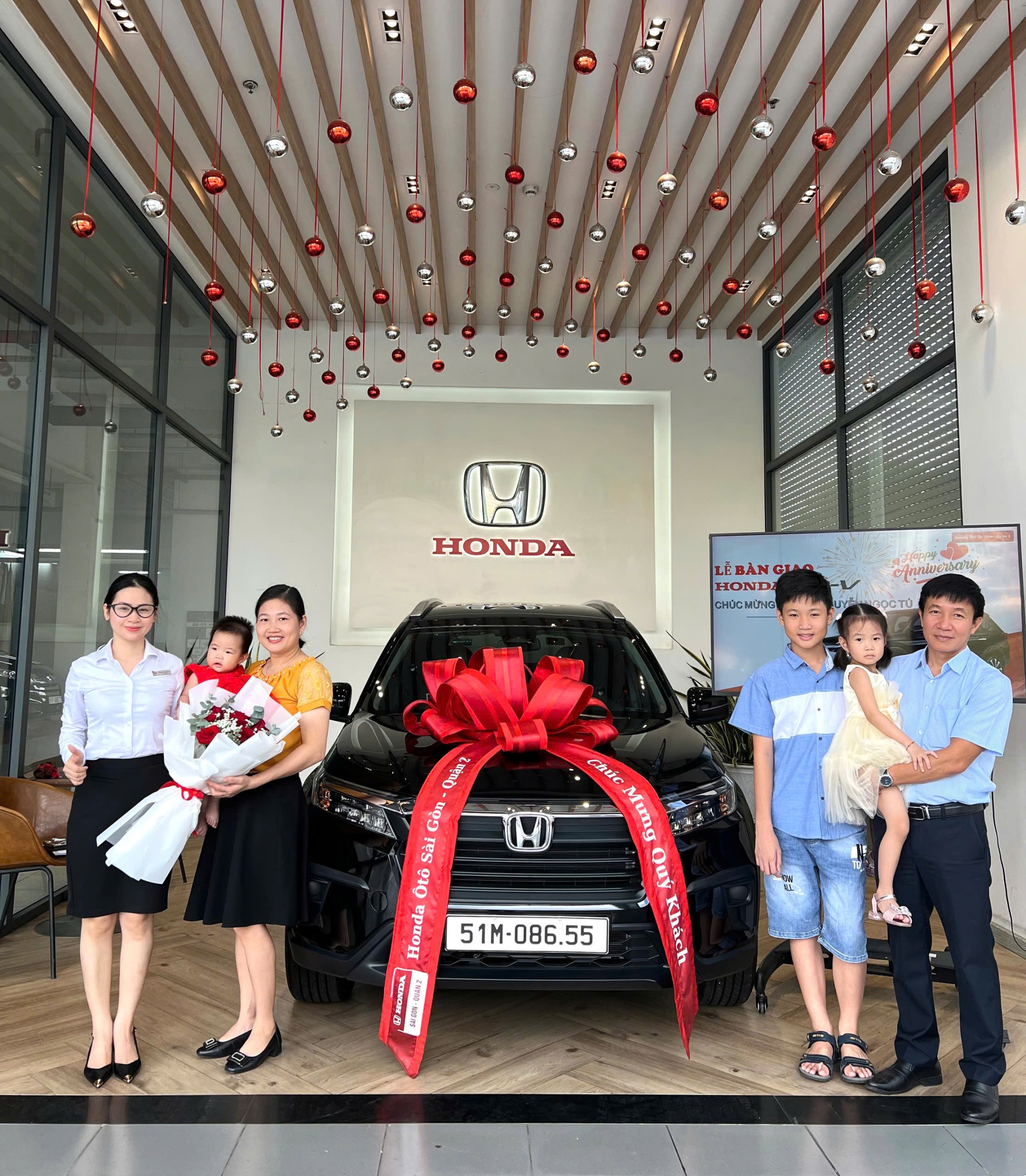 Bàn giao Honda BRV Tại Honda Quận 2