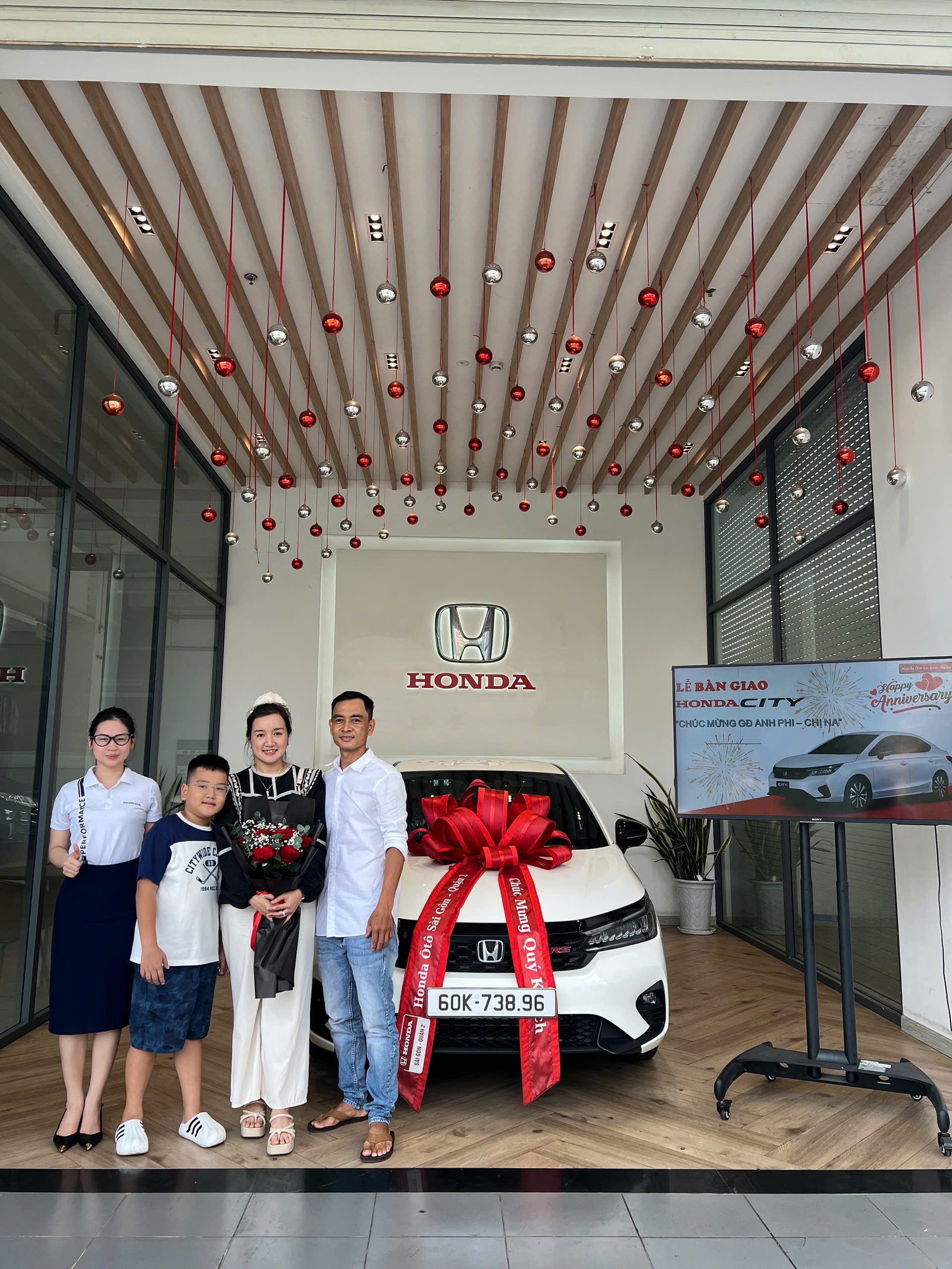Bàn giao xe Honda City Tại Honda Quận 2