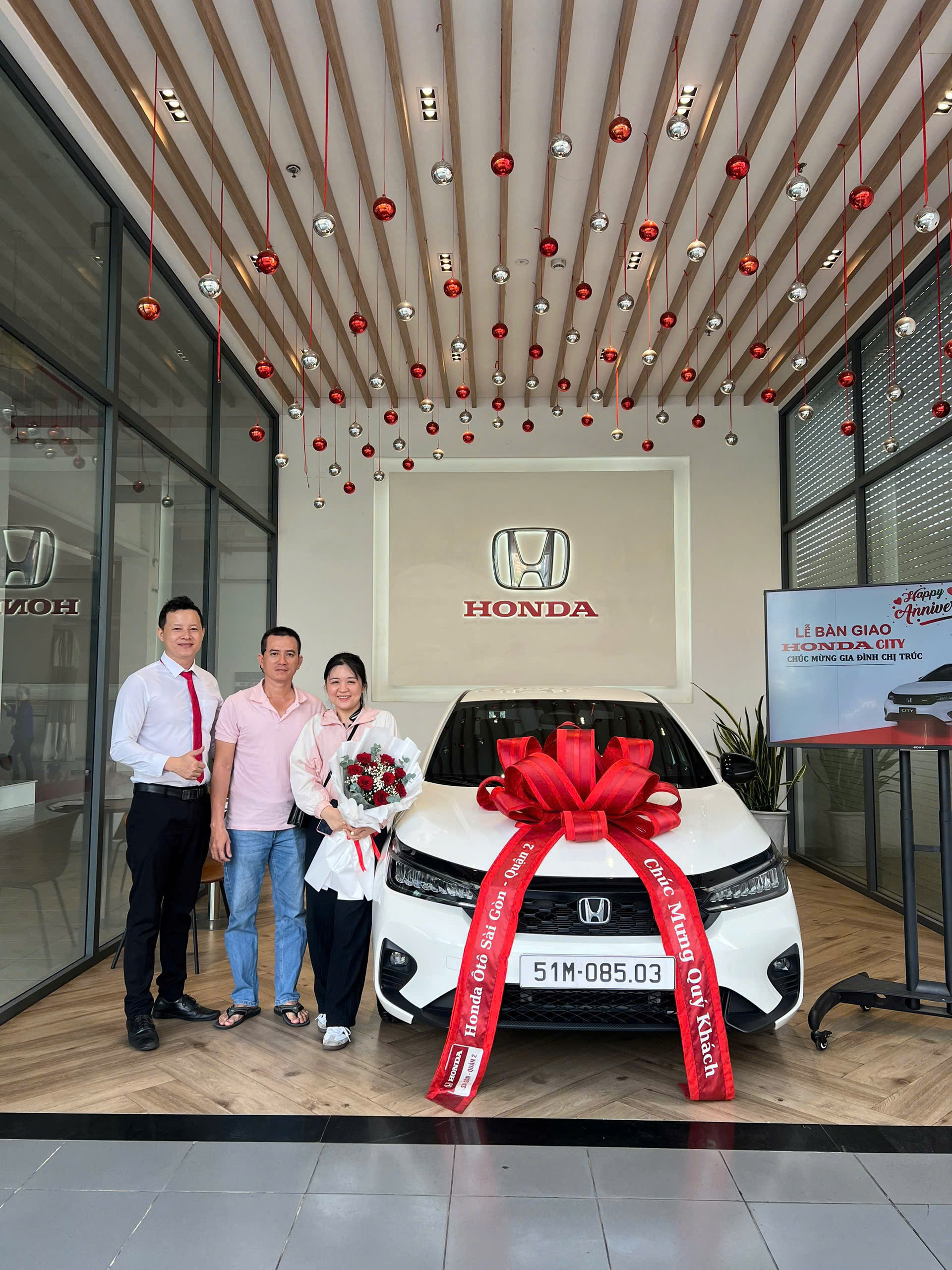 Bàn giao xe Honda City Tại Honda Quận 2