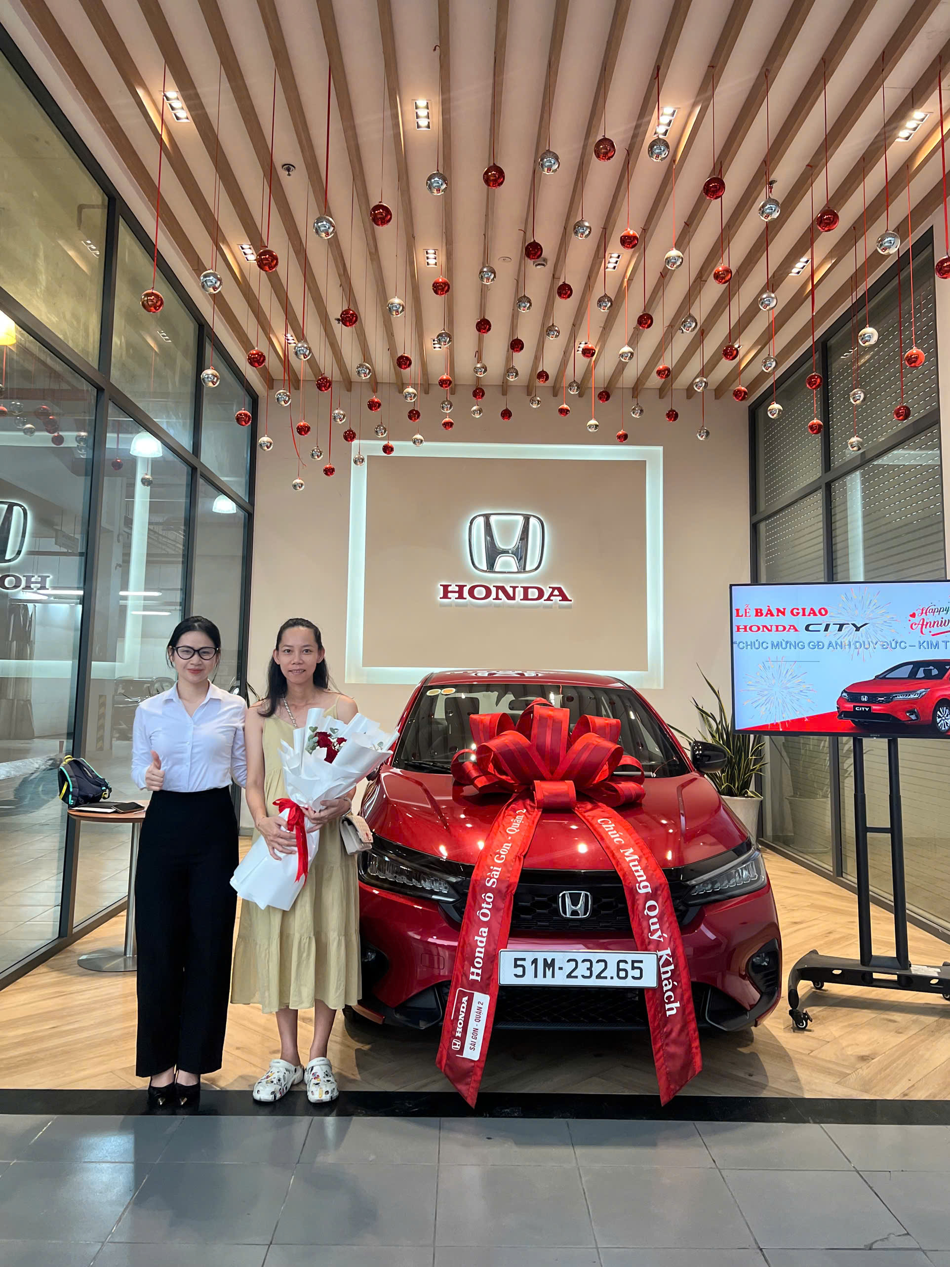 Bàn giao xe Honda City Tại Honda Quận 2