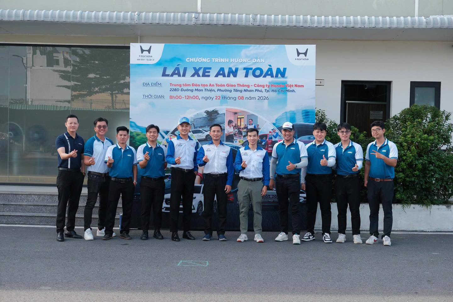 Chương trình hướng dẫn lái xe an toàn của Đại Lý Honda Quận 2