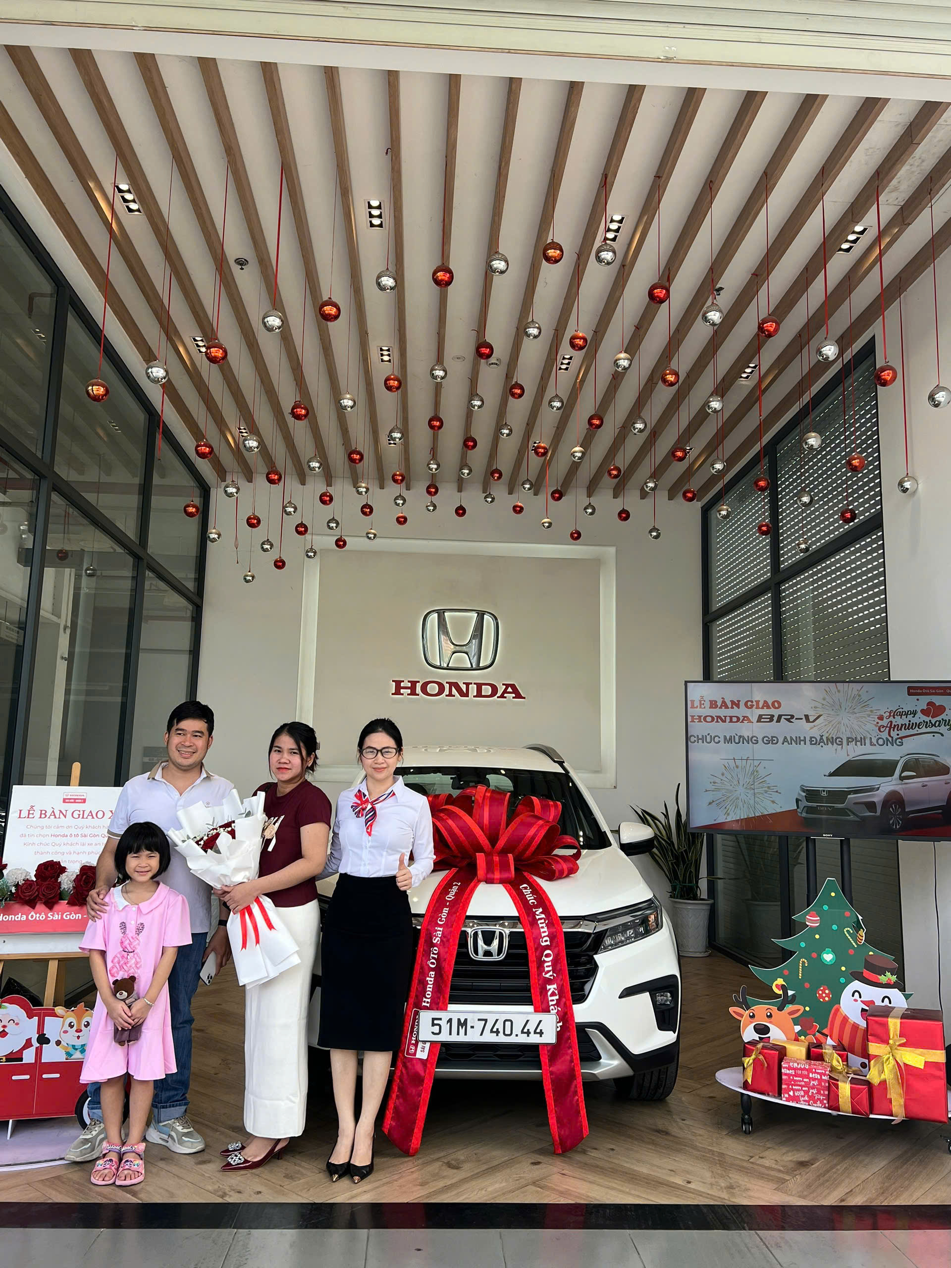 Bàn giao Honda BRV Tại Honda Quận 2