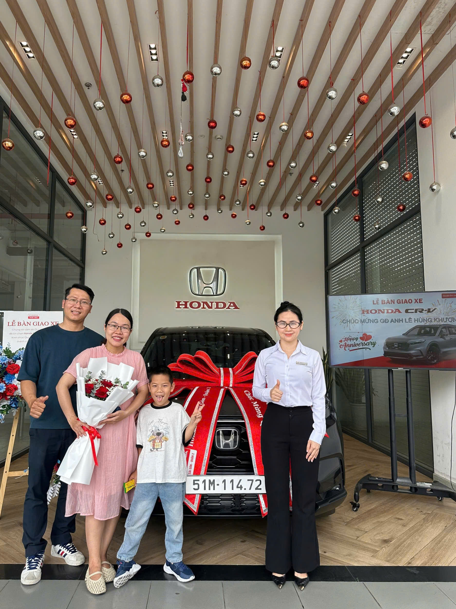 Bàn giao Honda CRV Tại Honda Quận 2