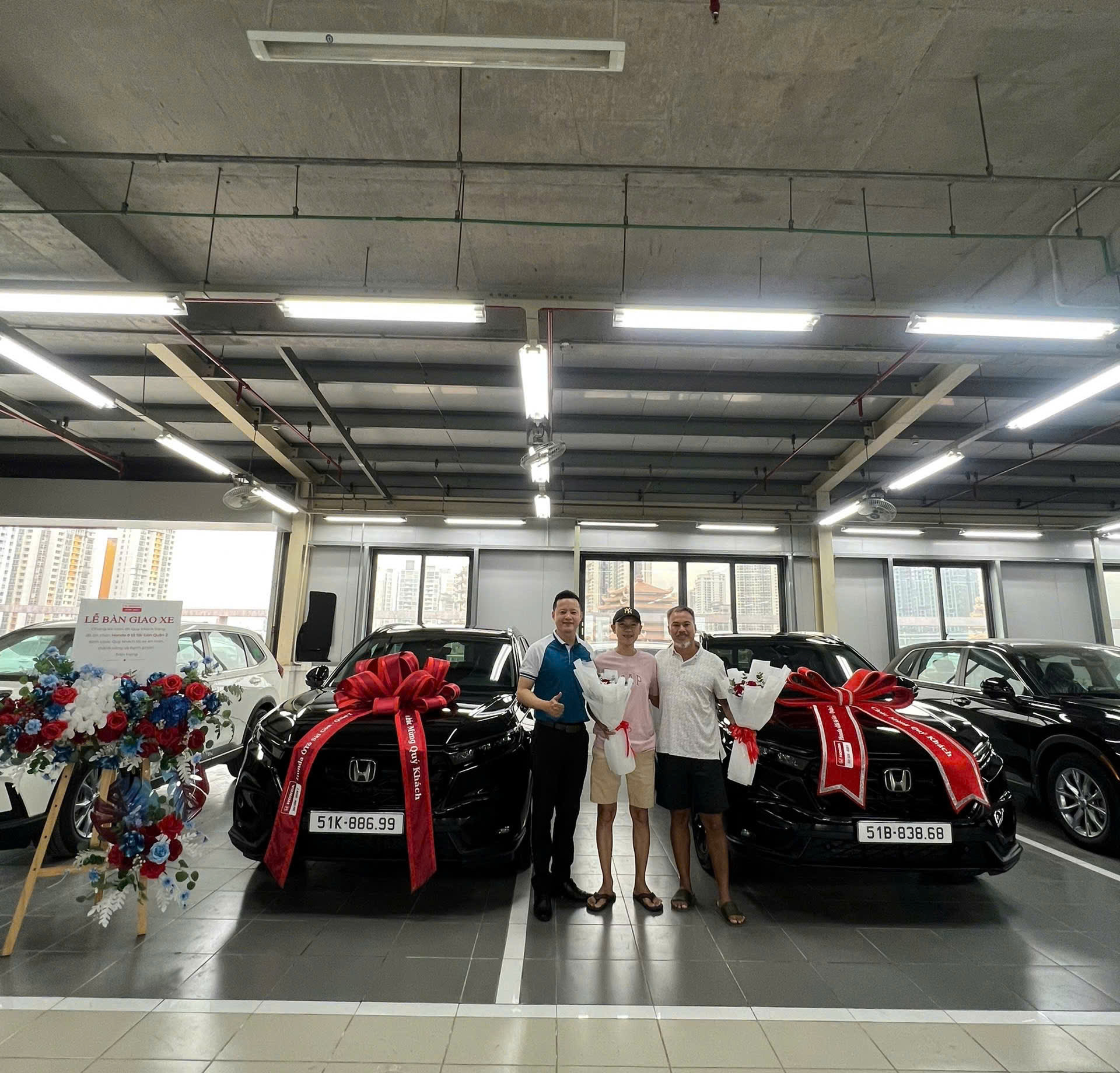 Hình ảnh giao xe tại Đại Lý Honda Ô tô Quận 2 