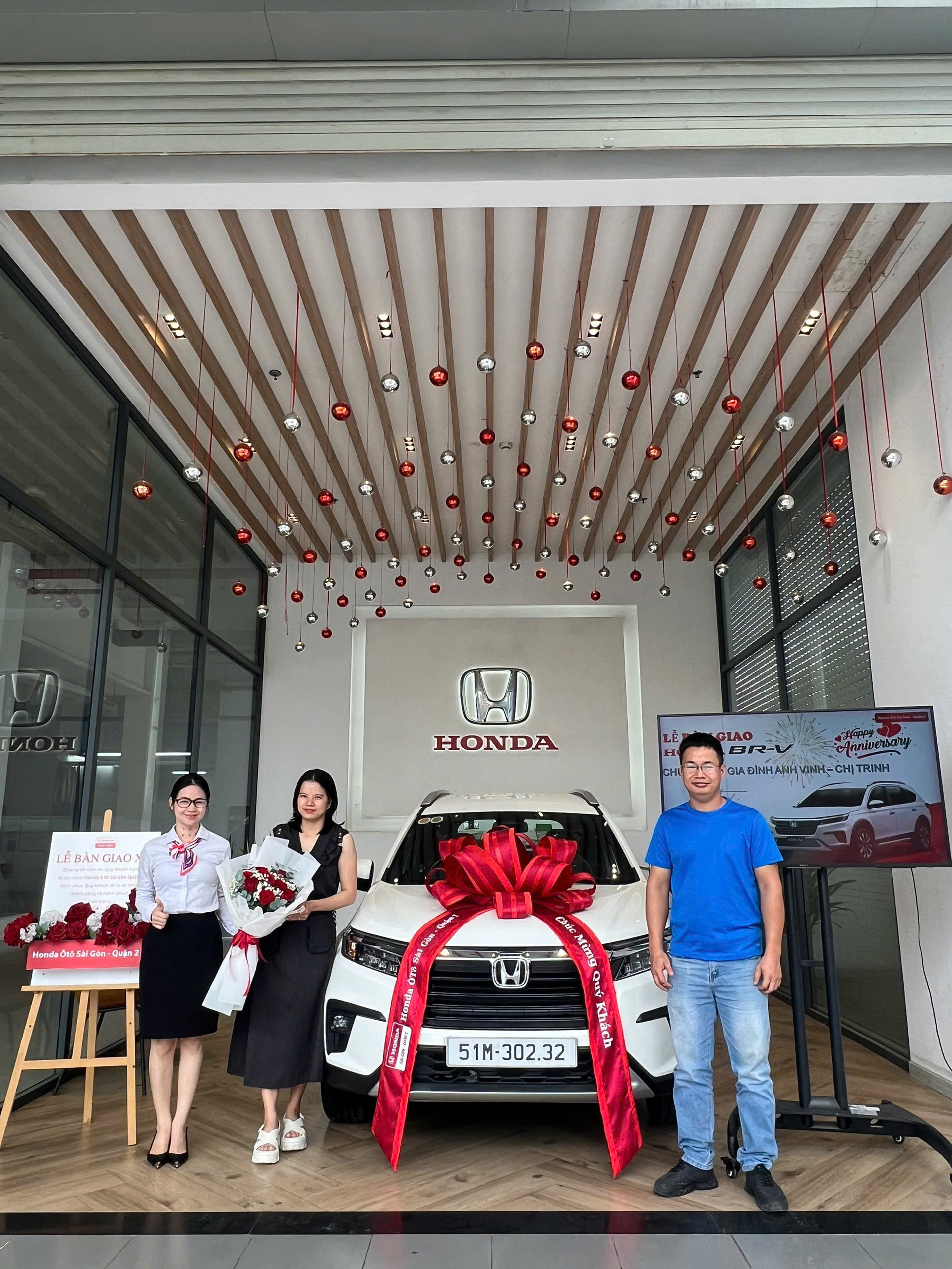 Bàn giao Honda BRV Tại Honda Quận 2