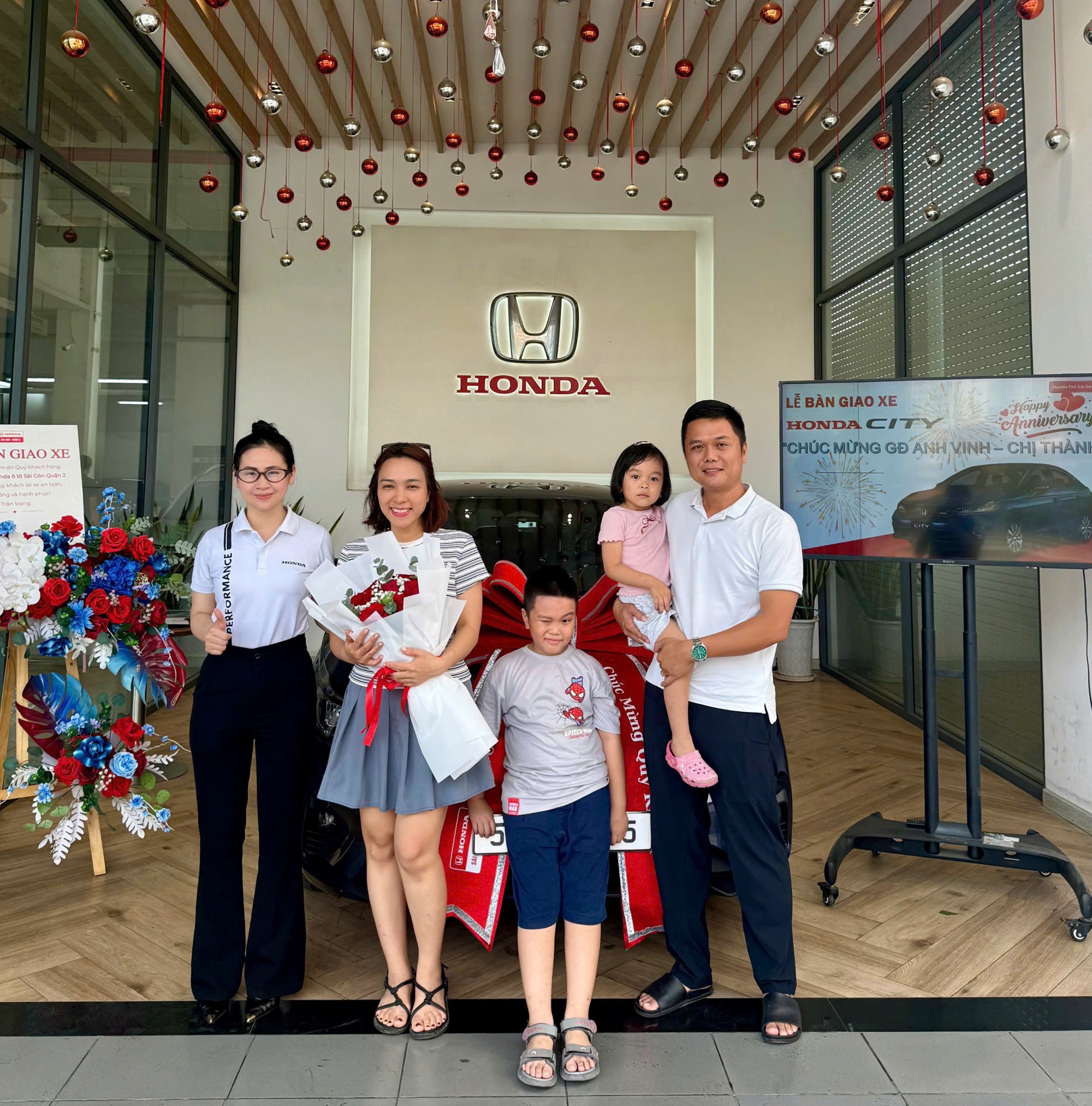 Bàn giao Honda City Tại Honda Quận 2