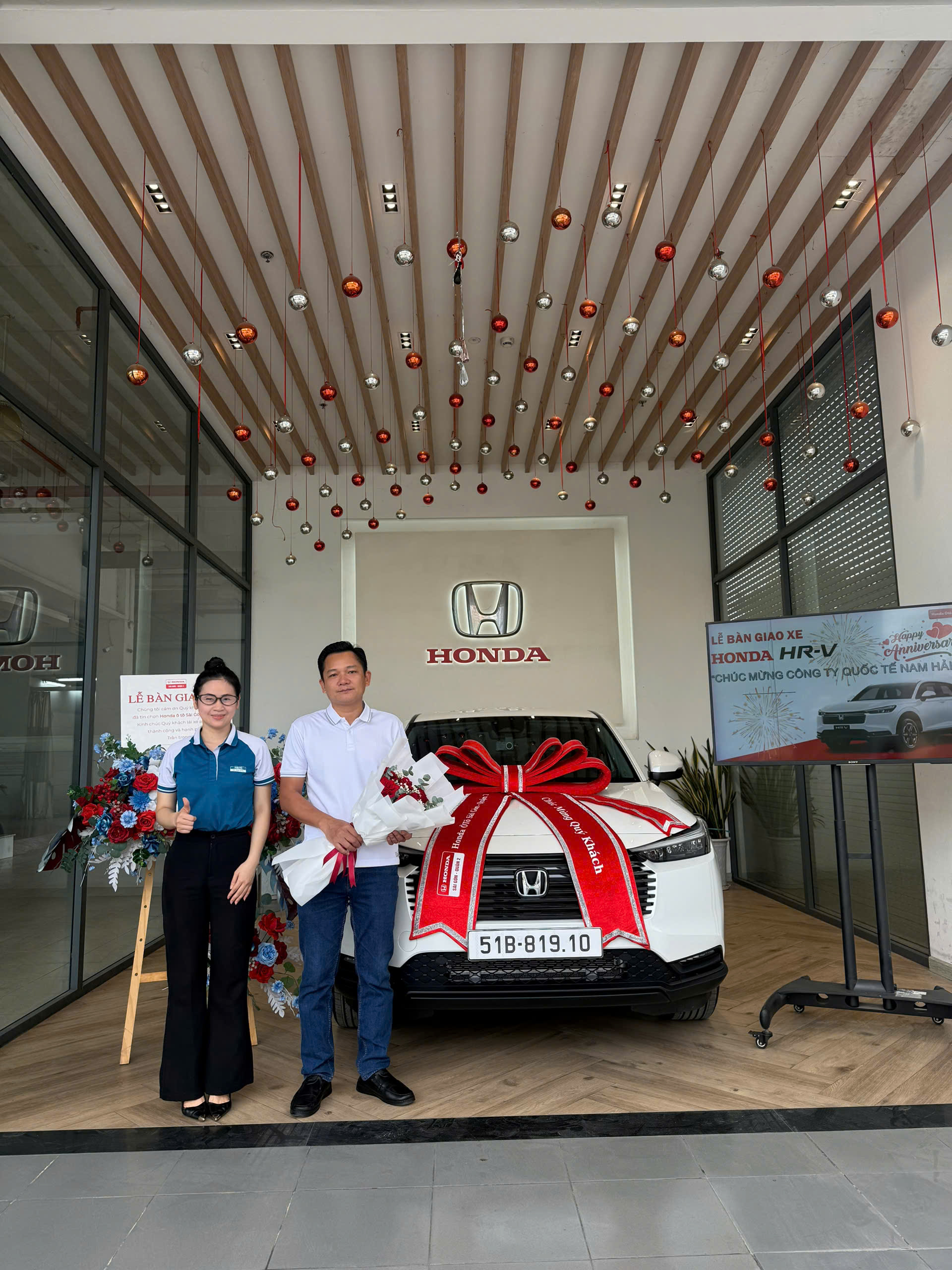 Bàn giao Honda HRV Tại Honda Quận 2