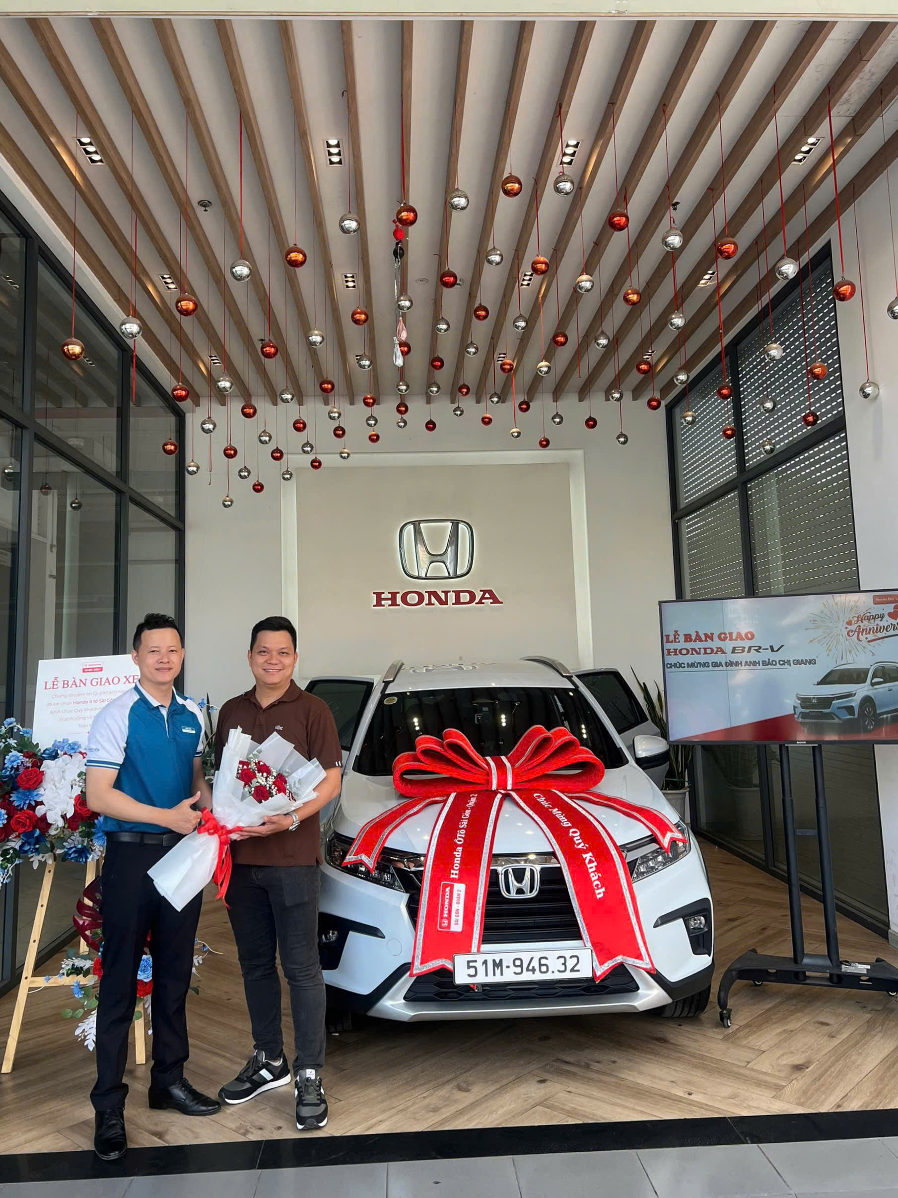 Bàn giao xe BRV tại Honda Quận 2