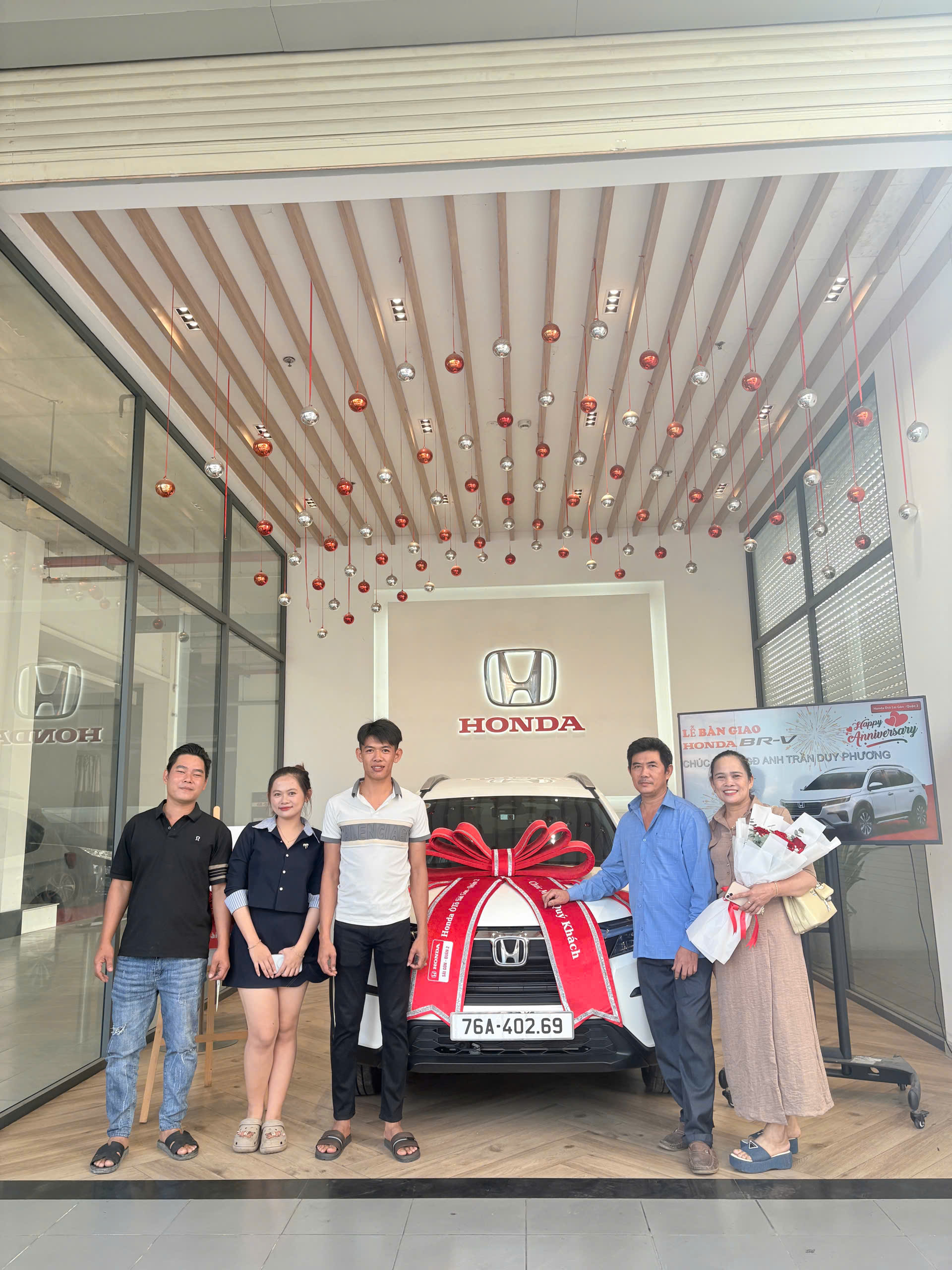 Bàn giao Honda BRV Tại Honda Quận 2
