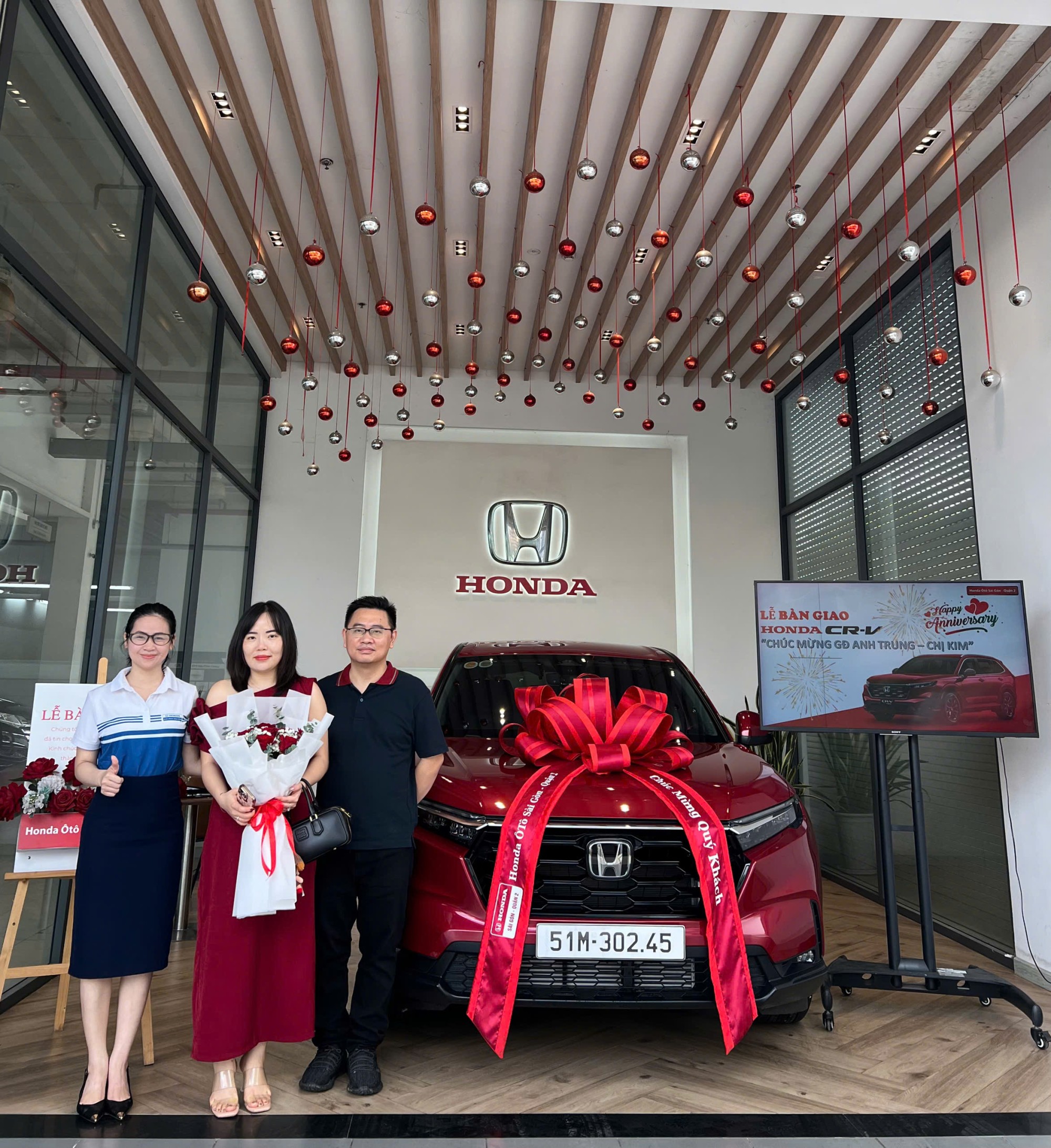 Bàn giao Honda CRV Tại Honda Quận 2