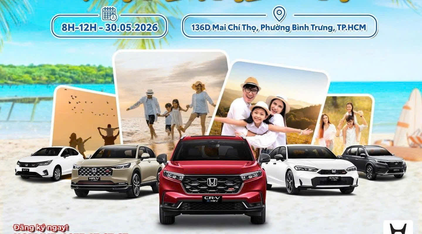 Sự kiện lái thử các dòng xe Honda Ôtô tại Showroom Quận 2