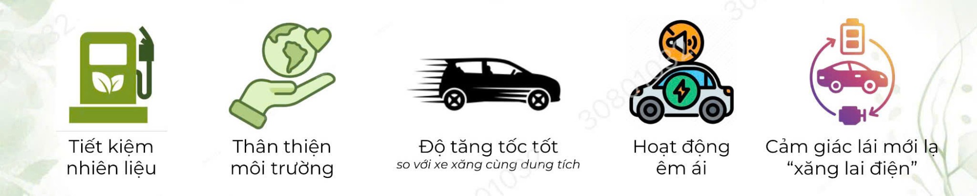 Ưu điểm xe Hybrid so với xe Xăng