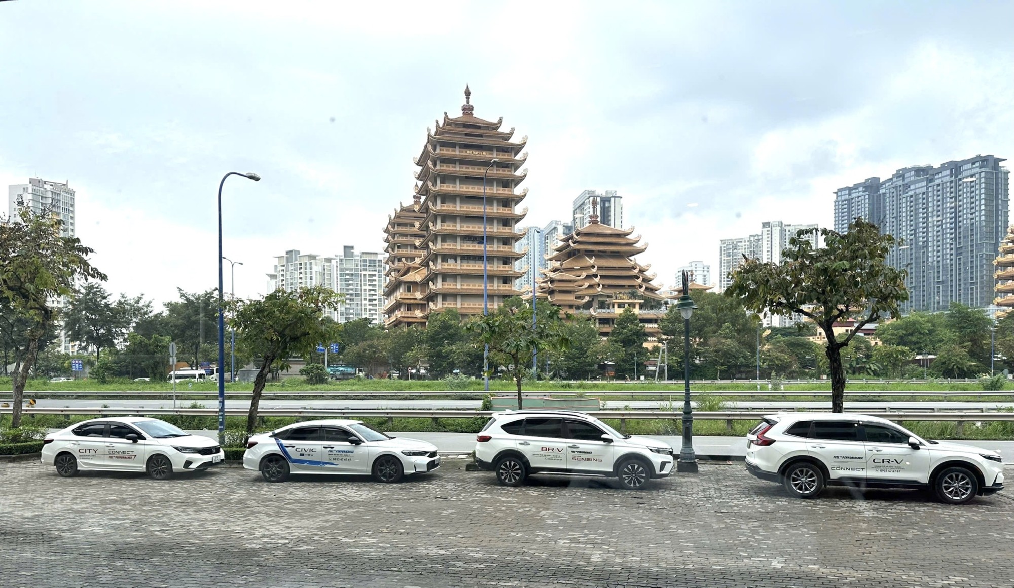 Các xe Lái thử Honda Ô tô Tại Đại Lý Honda Quận 2
