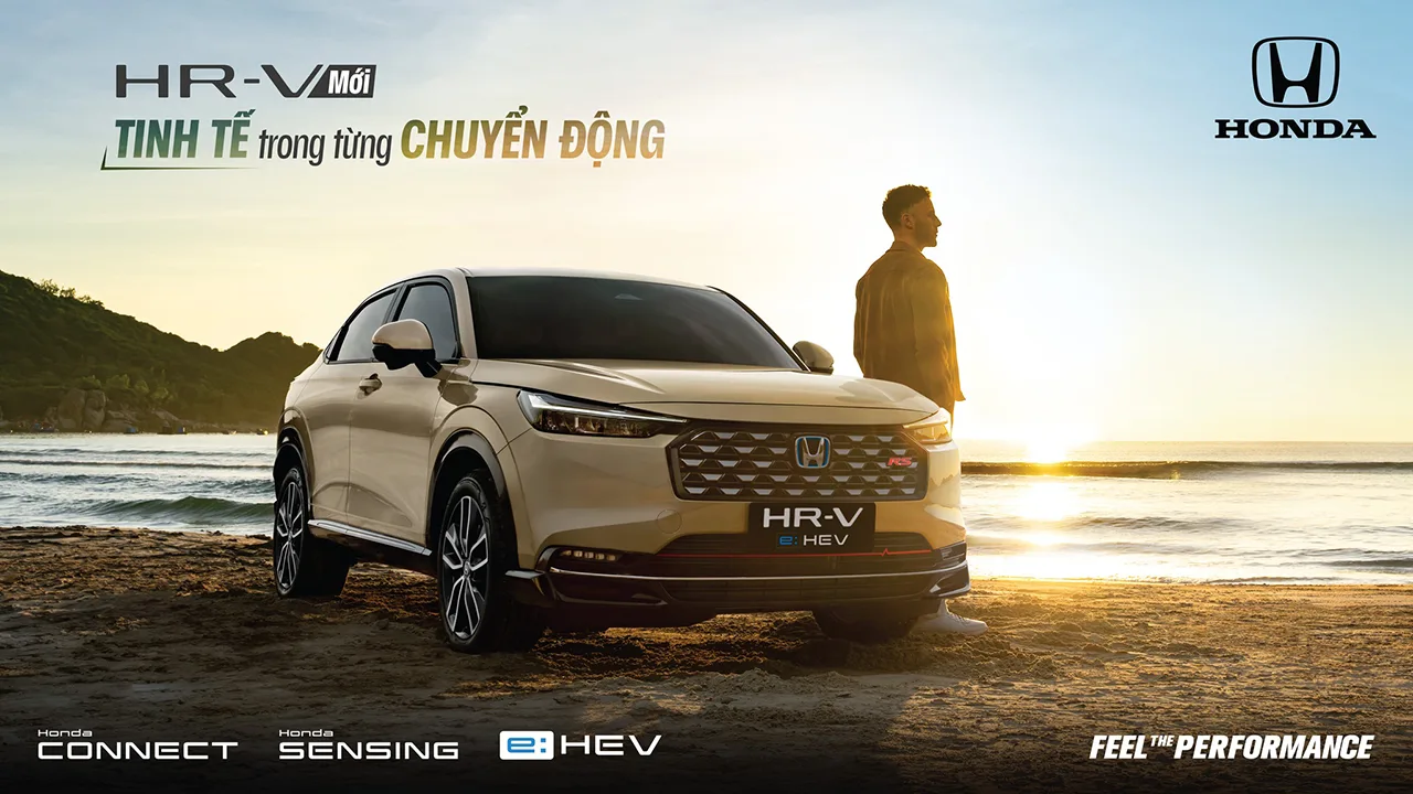 Giới thiệu Honda HR-V mới lần đầu tiên trang bị động cơ Hybrid tiên tiến tối ưu