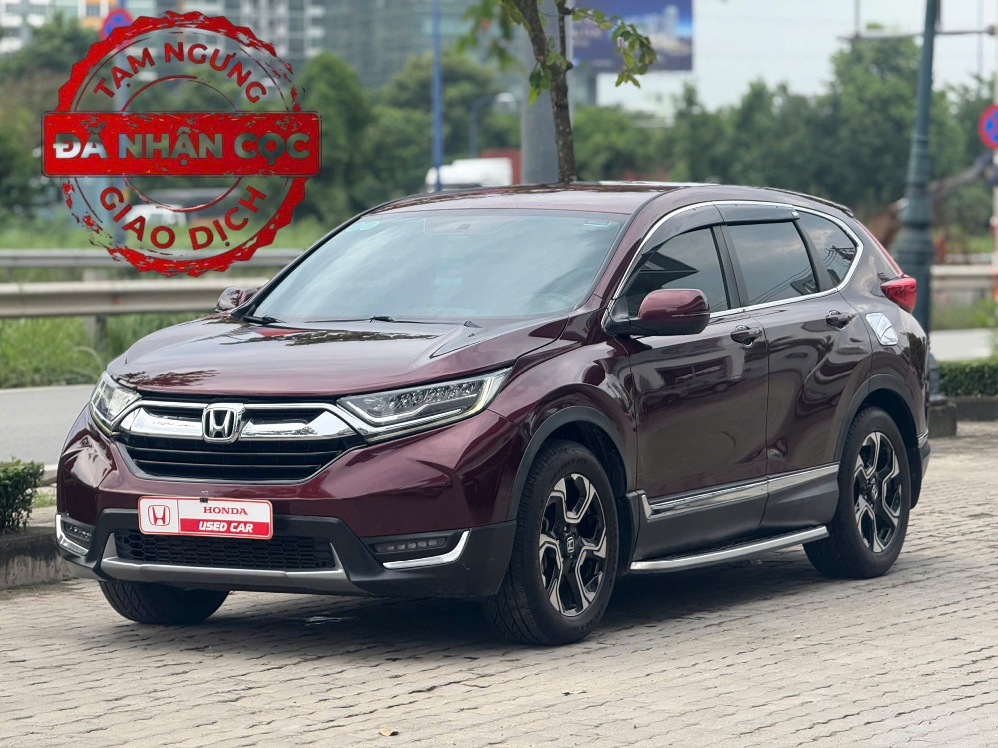 Honda CR-V G Đỏ Giá 635tr (Thương lượng)| Xe đã qua sử dụng Chính Hãng tại Honda Ô tô Quận 2